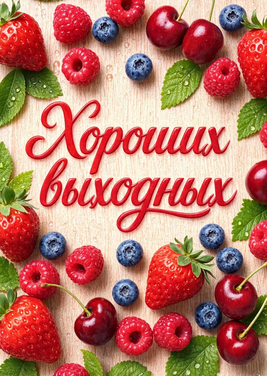 Открытка Хороших выходных #69
