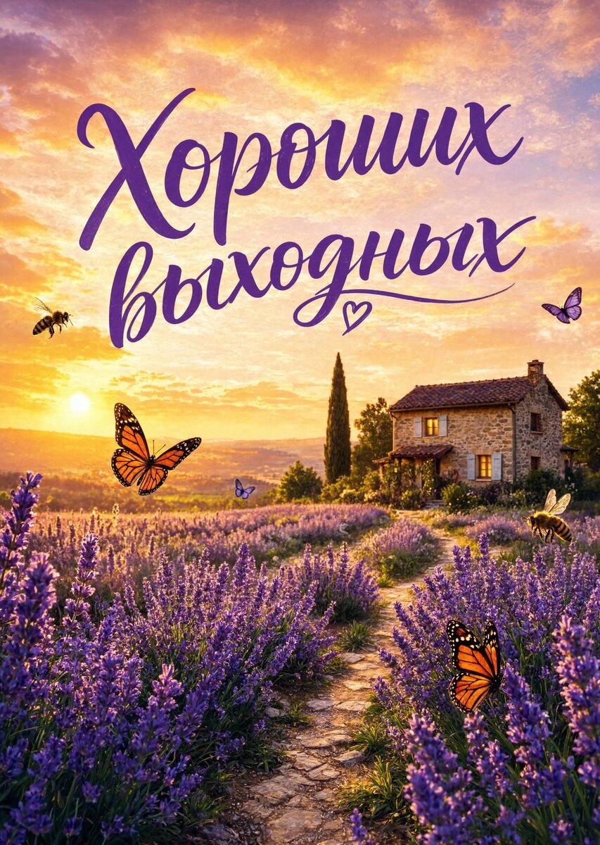 Открытка Хороших выходных #74