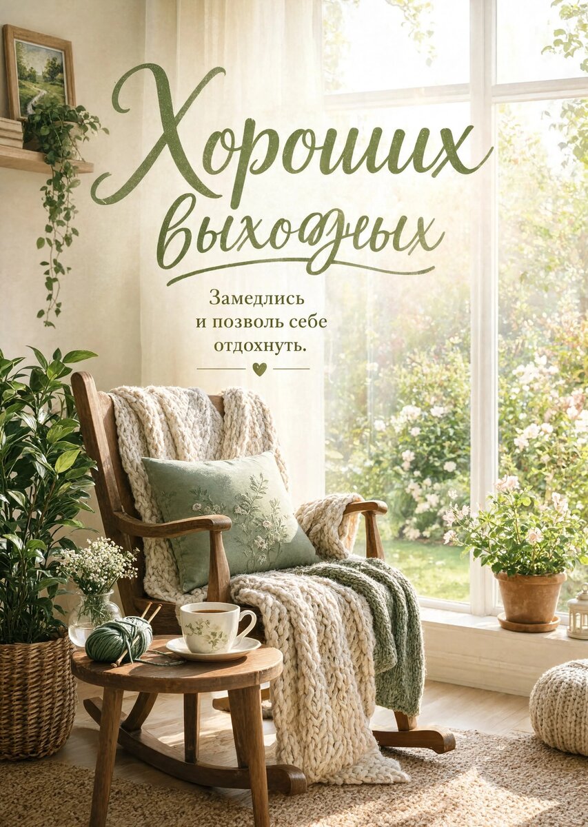 Открытка Хороших выходных #75