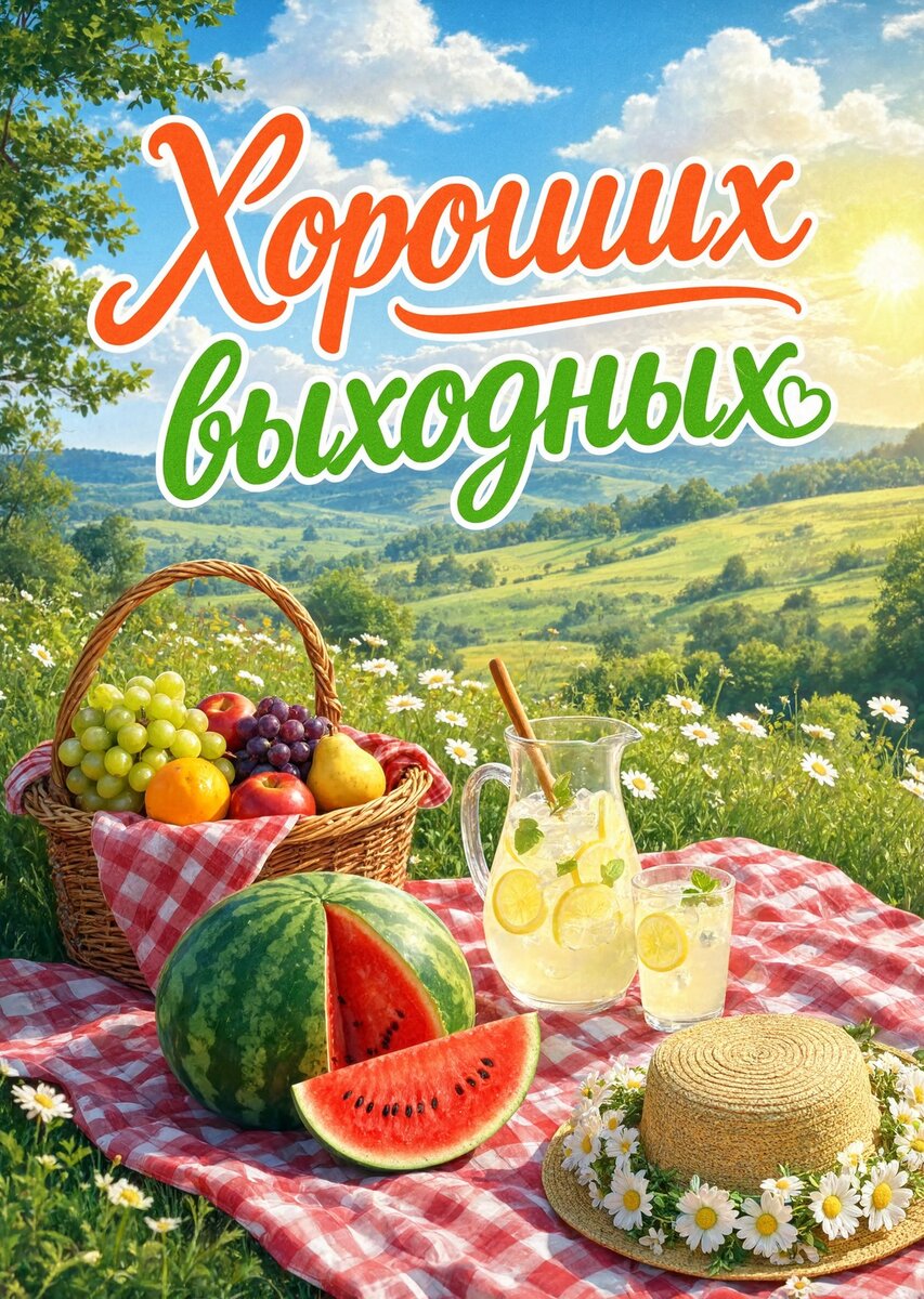 Открытка Хороших выходных #79