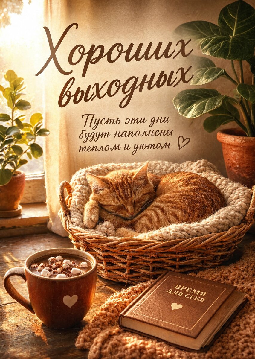 Открытка Хороших выходных #82