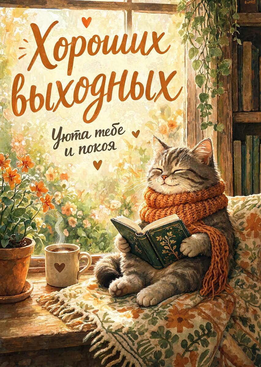 Открытка Хороших выходных #83