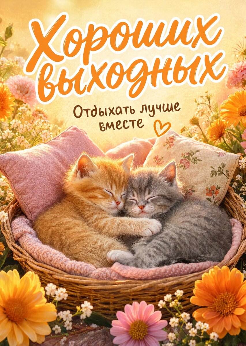 Открытка Хороших выходных #84
