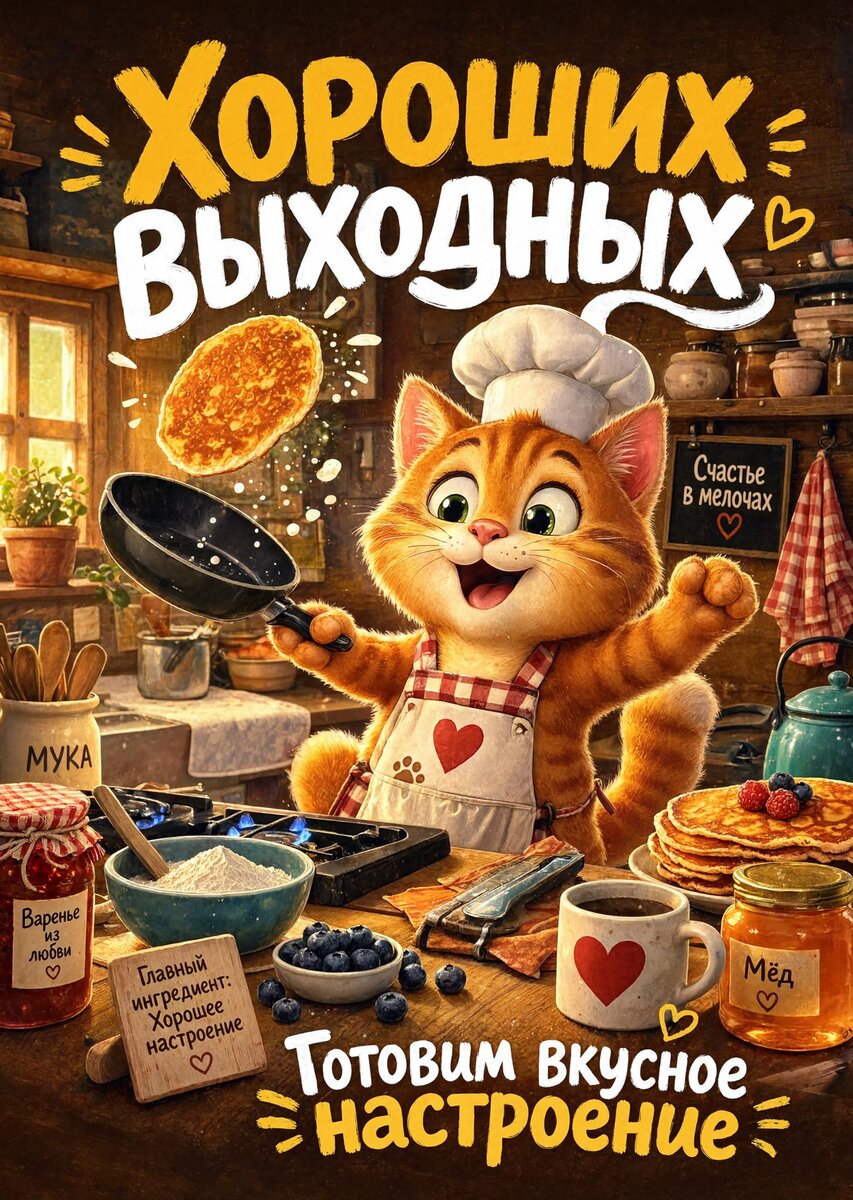 Открытка Хороших выходных #87