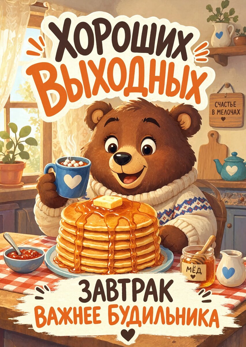 Открытка Хороших выходных #91