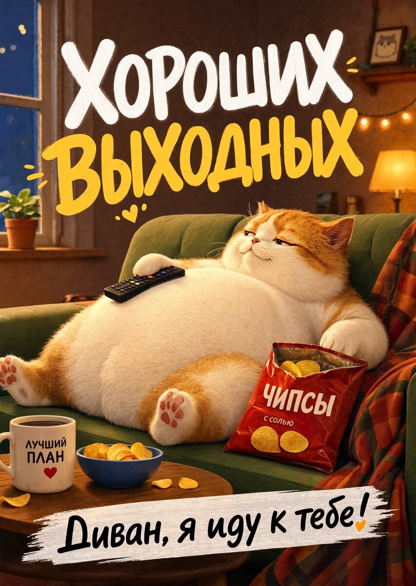 Открытка Хороших выходных #92