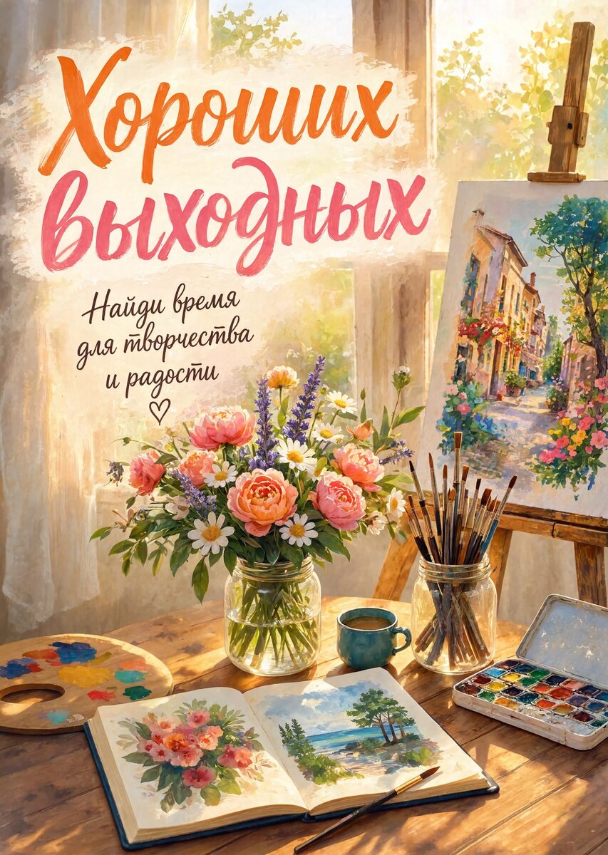 Открытка Хороших выходных #97