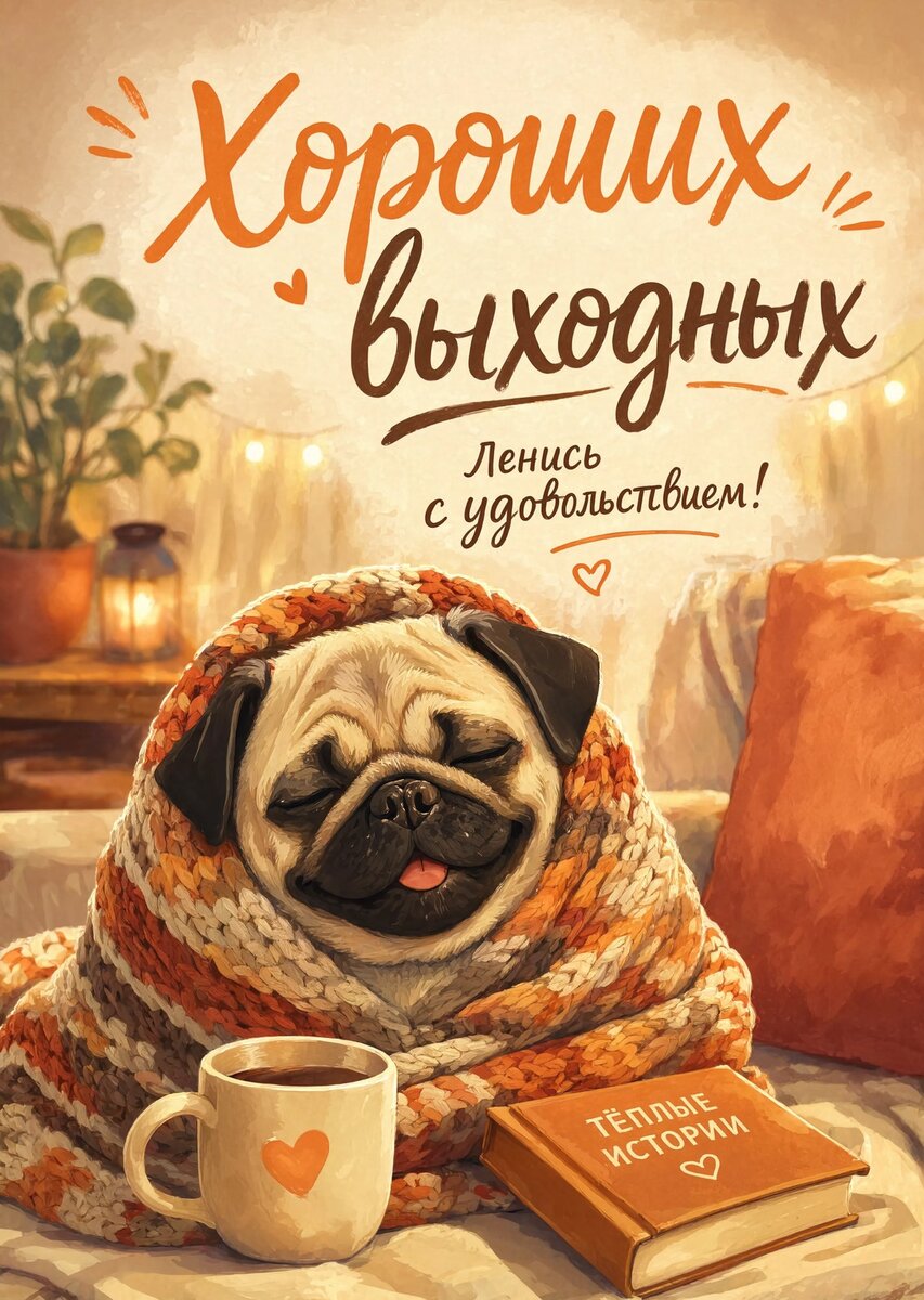 Открытка Хороших выходных #98