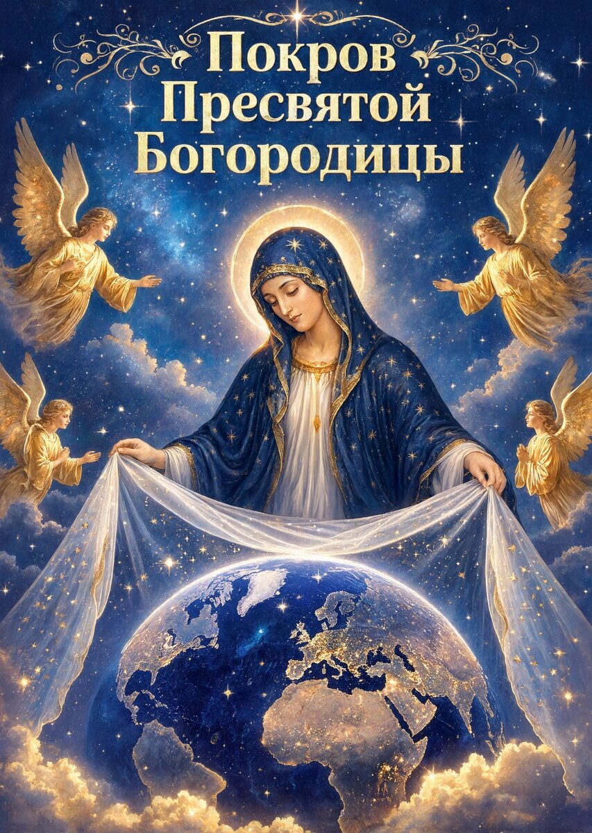 Открытка Покров Пресвятой Богородицы-33