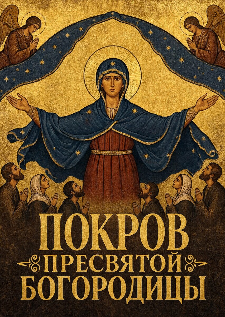 Открытка Покров Пресвятой Богородицы-6
