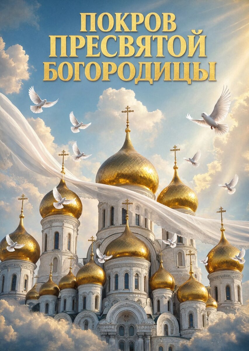 Открытка Покров Пресвятой Богородицы-7
