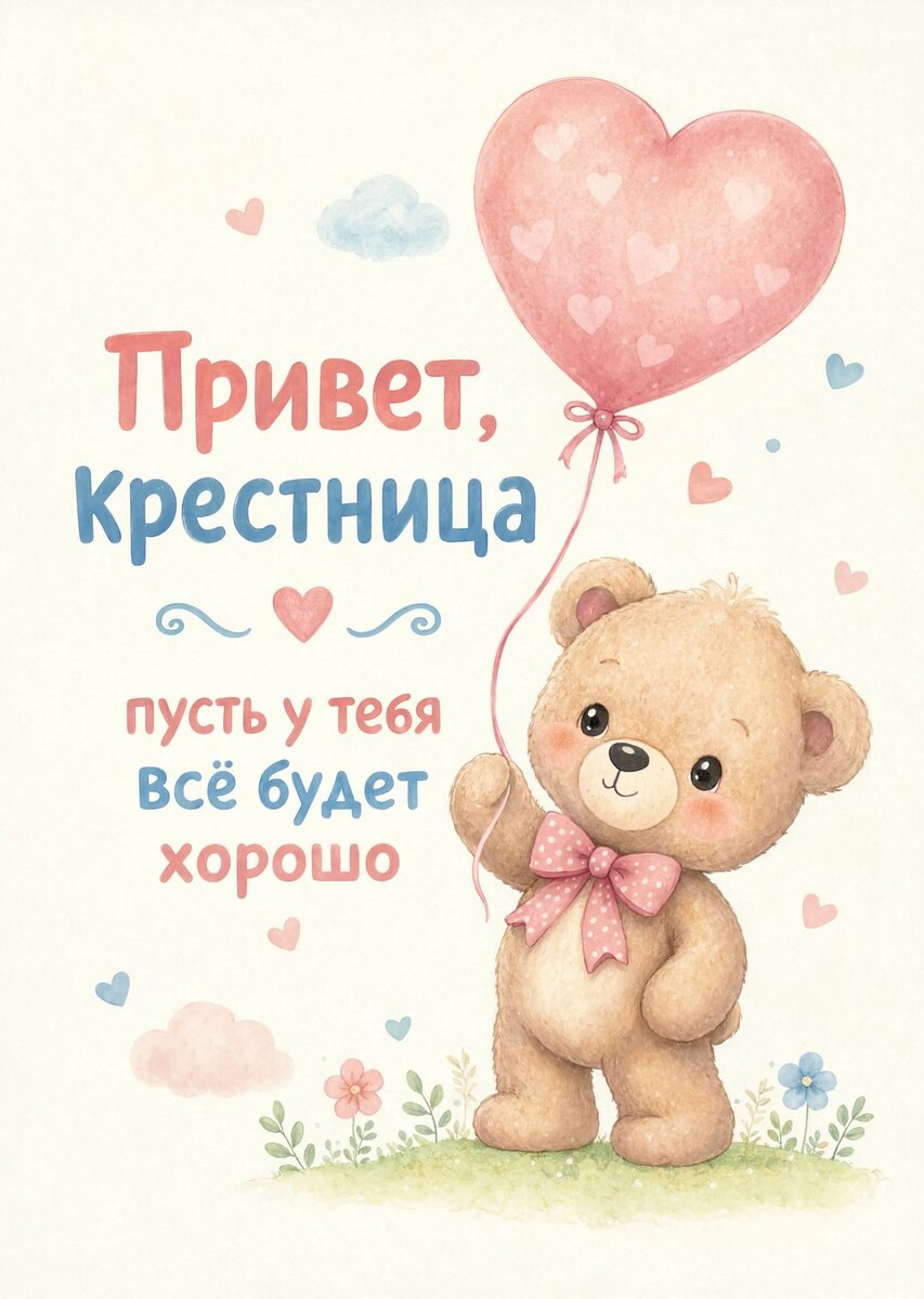 Открытка "Привет" #10