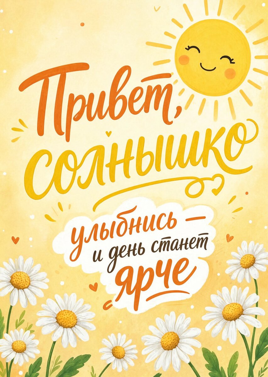 Открытка "Привет" #15