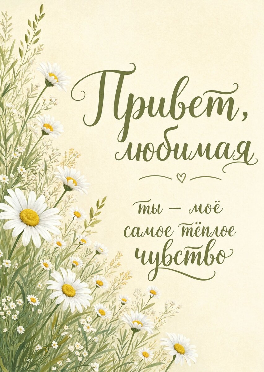Открытка "Привет" #18