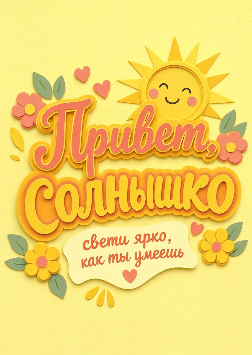 Открытка "Привет" #26