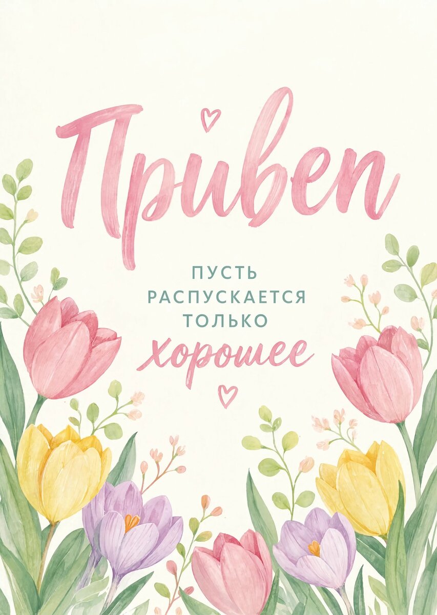 Открытка "Привет" #36
