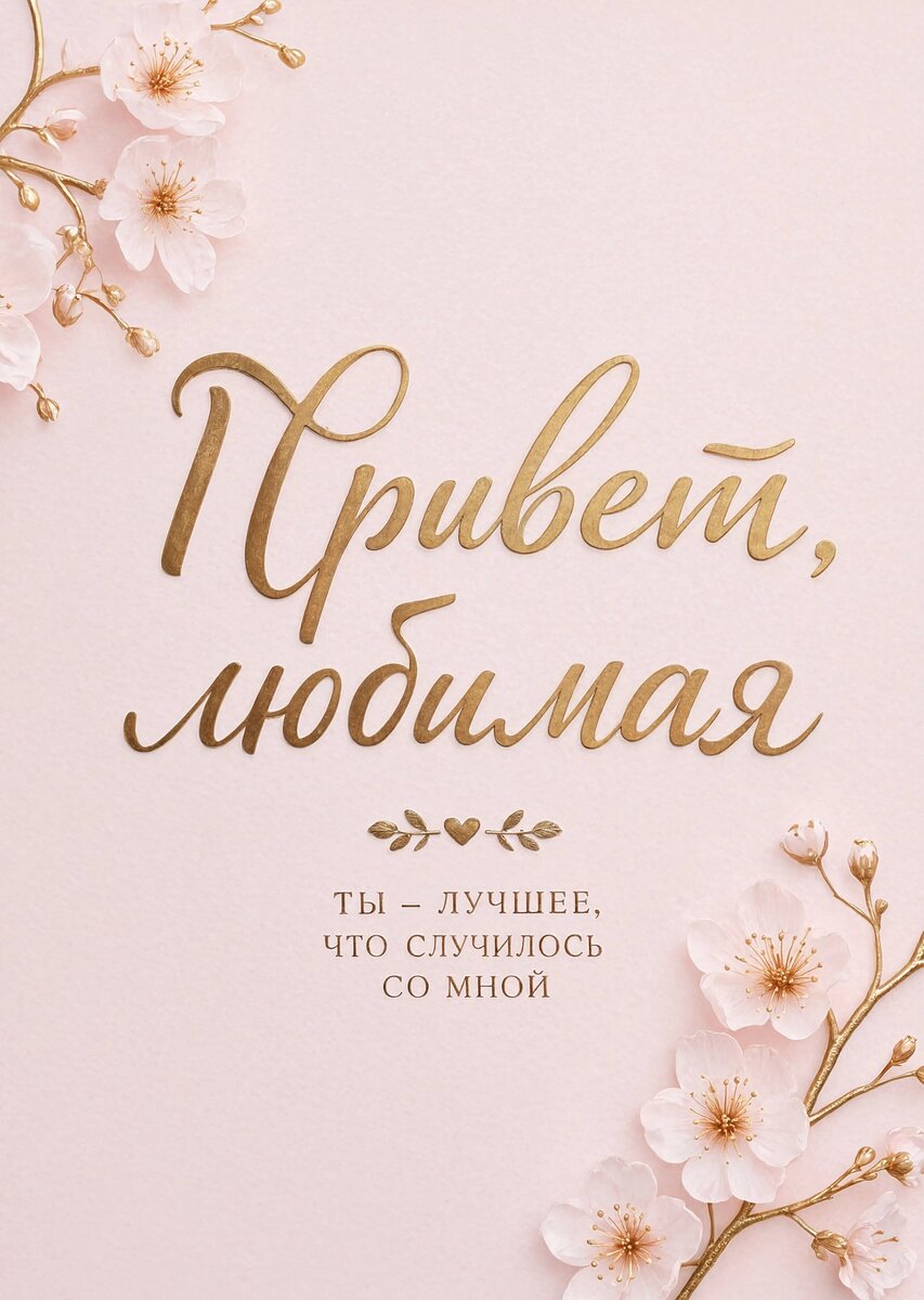 Открытка "Привет" #42
