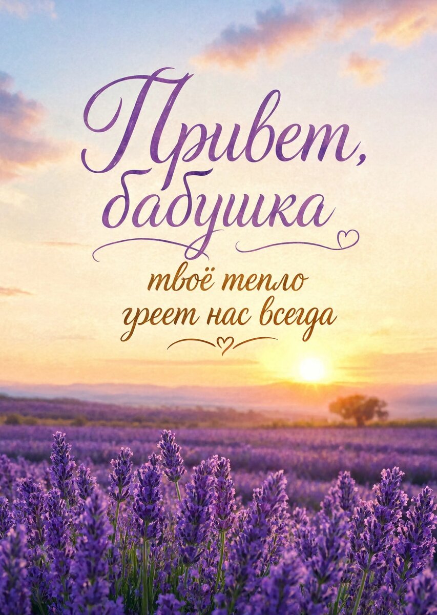 Открытка "Привет" #7