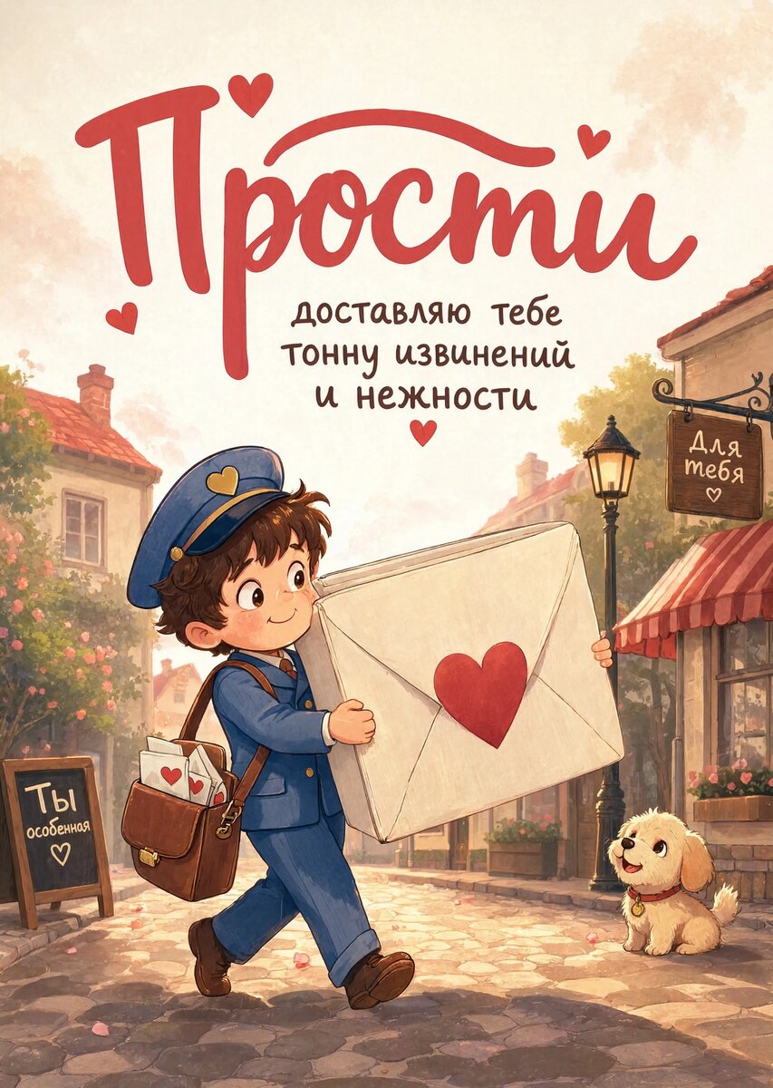 Открытка "Прости" #38