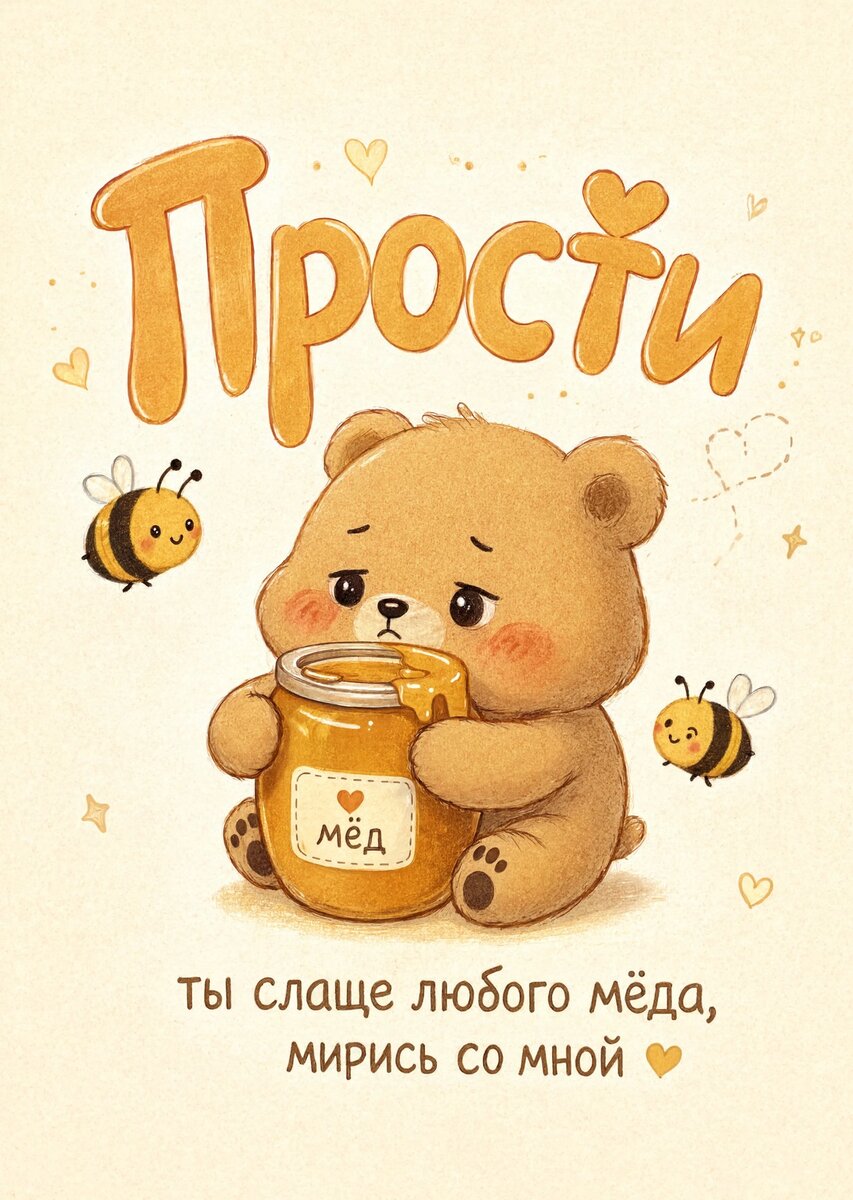 Открытка "Прости" #41