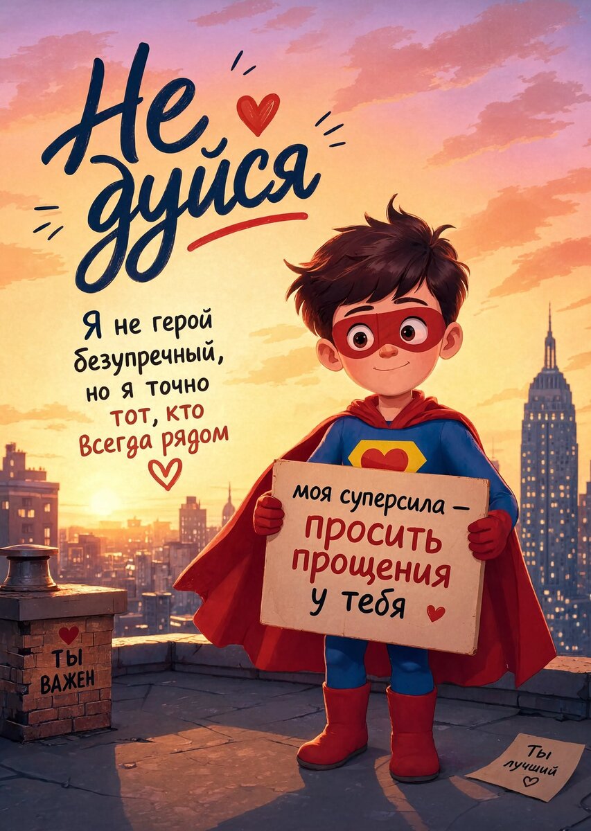 Открытка "Прости" #43