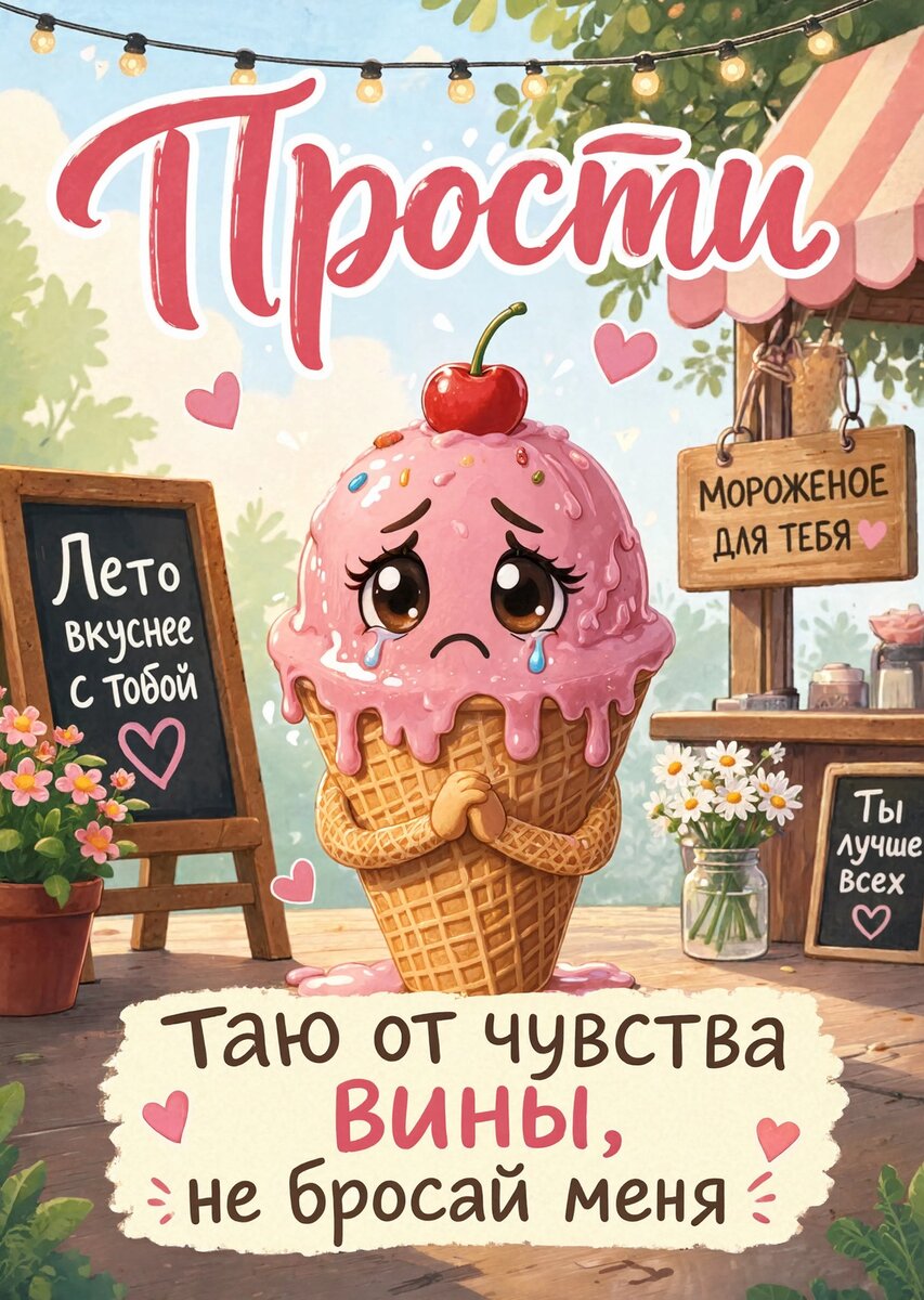 Открытка "Прости" #46