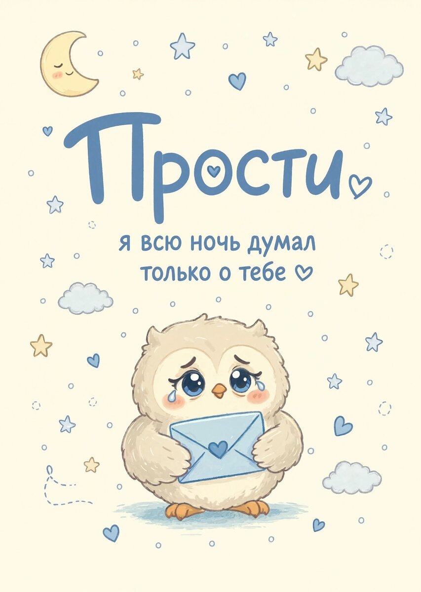 Открытка "Прости" #53