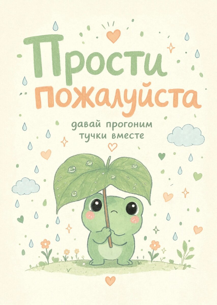 Открытка "Прости" #62