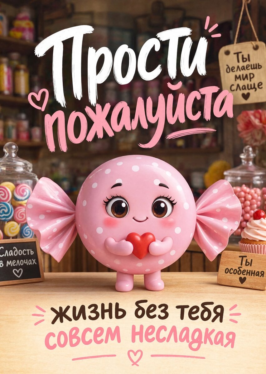Открытка "Прости" #73