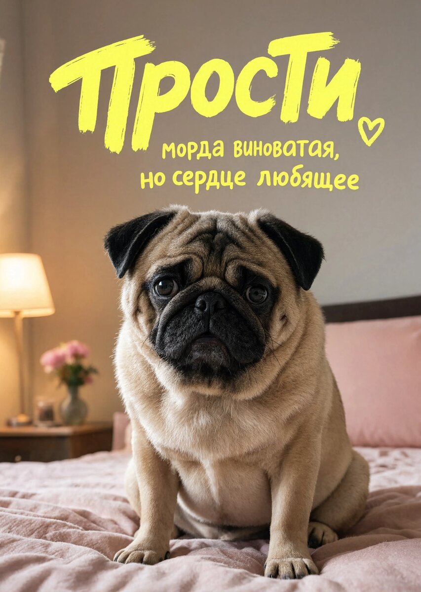 Открытка "Прости" #74