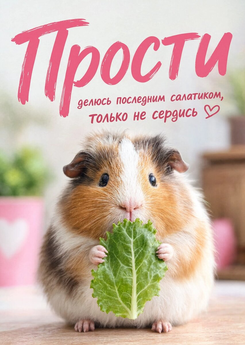 Открытка "Прости" #78