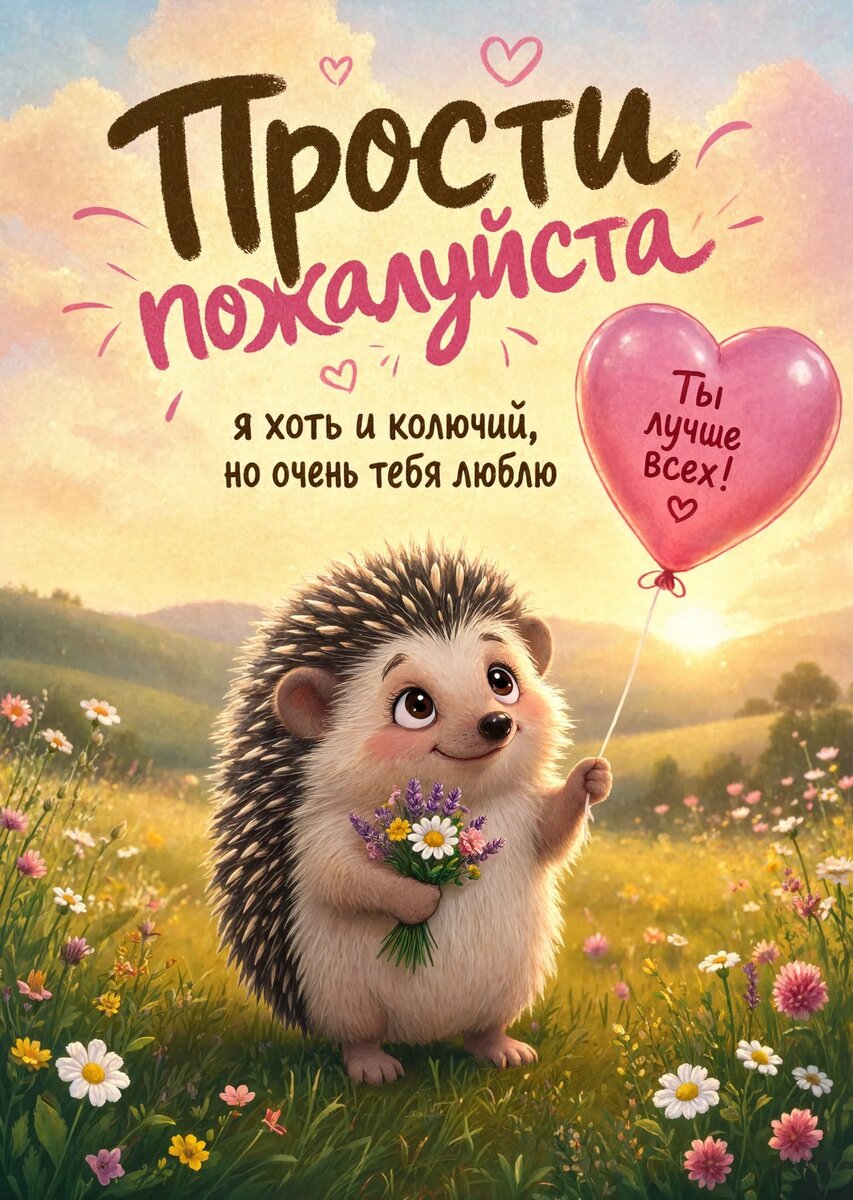 Открытка "Прости" #95