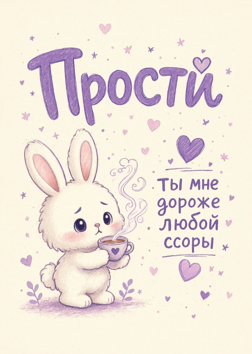 Открытка "Прости" #96