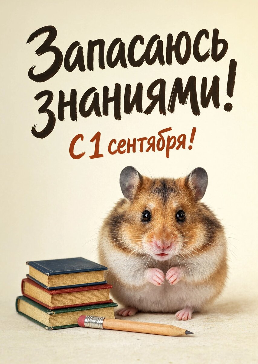 Открытка "С 1 сентября : С днем знаний" #81