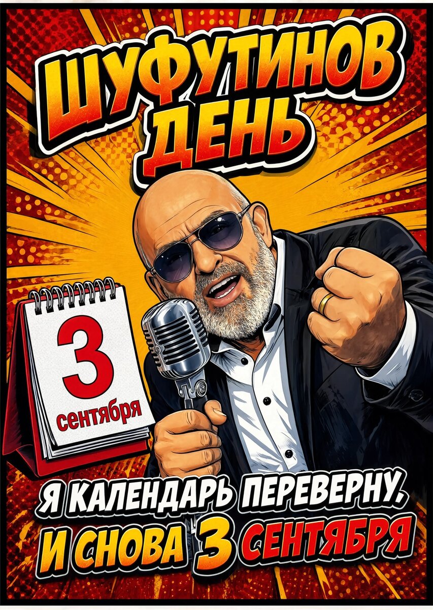 Открытка "С 3 Сентября" #1