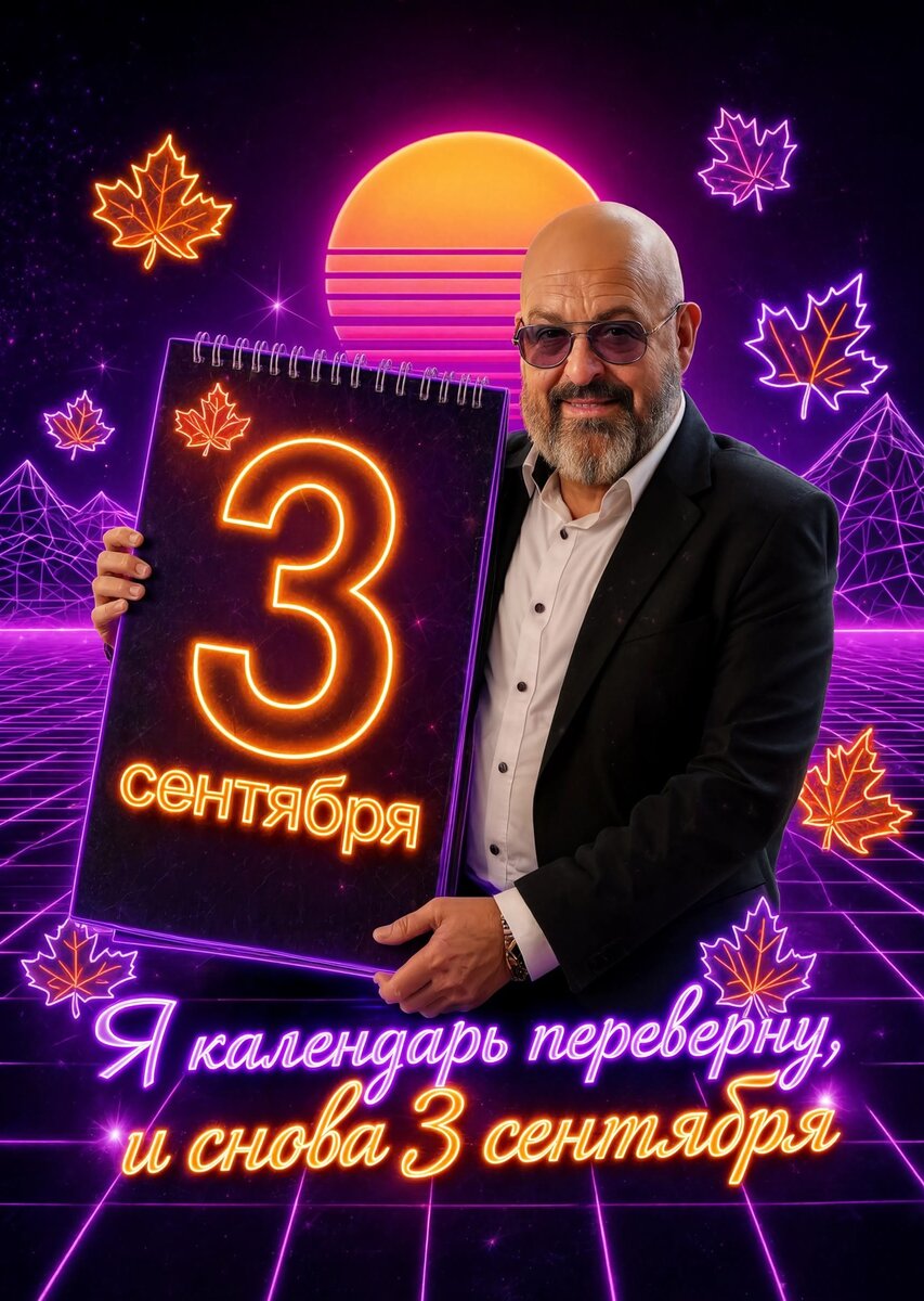 Открытка "С 3 Сентября" #10