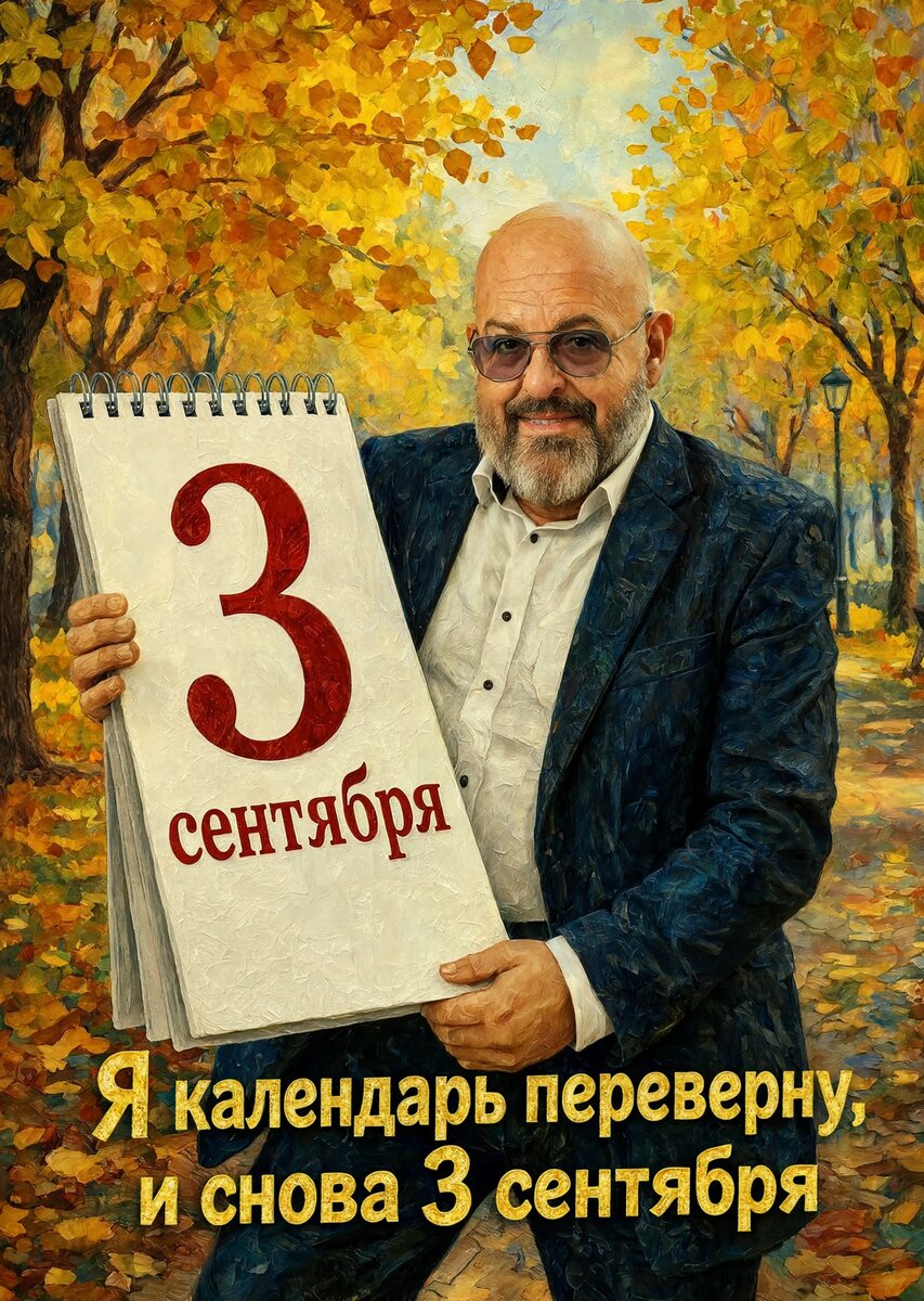 Открытка "С 3 Сентября" #12
