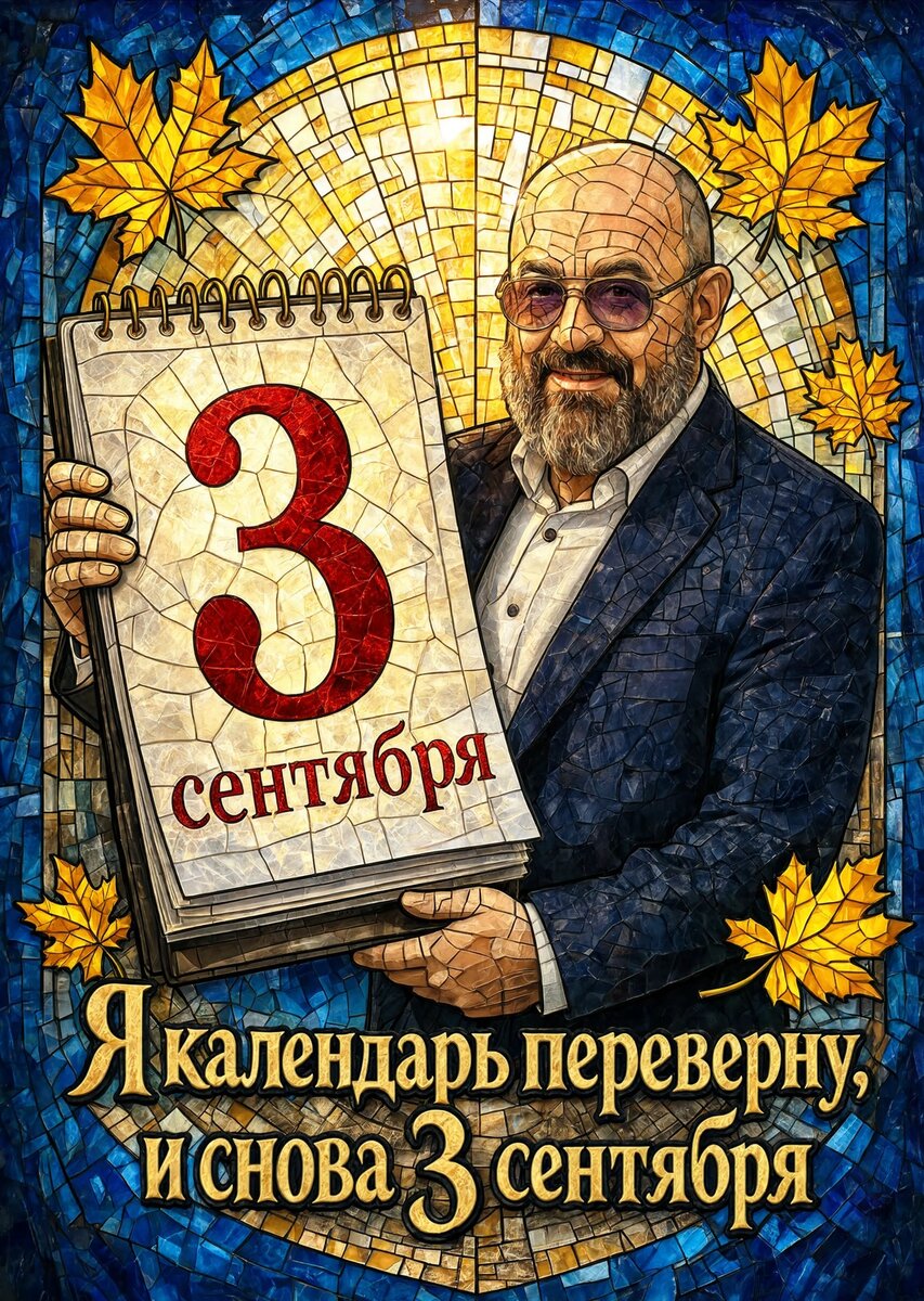 Открытка "С 3 Сентября" #13