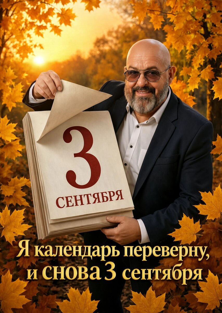 Открытка "С 3 Сентября" #17