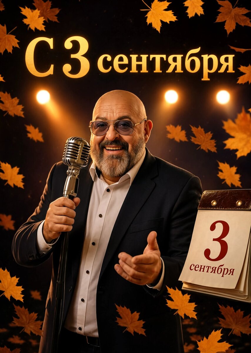 Открытка "С 3 Сентября" #24