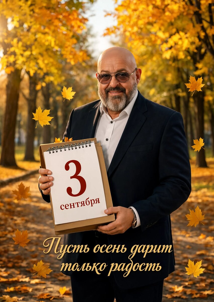 Открытка "С 3 Сентября" #25