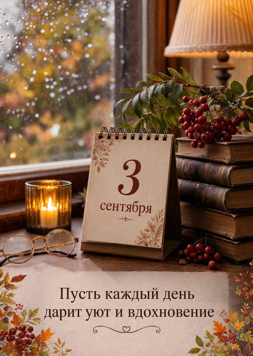 Открытка "С 3 Сентября" #31