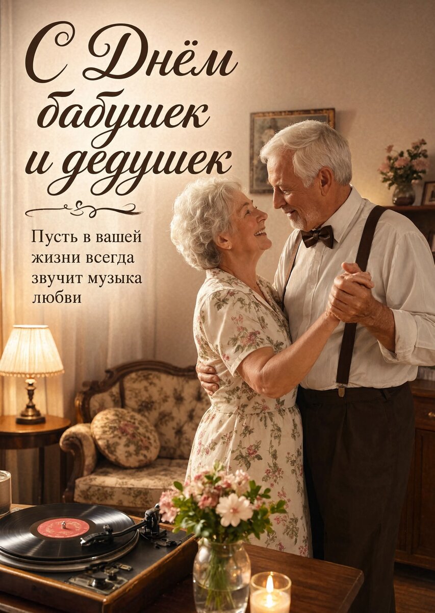 открытка с Днем Бабушек и Дедушек-28