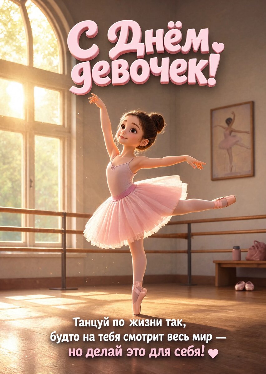 открытка с Днем Девочек-9