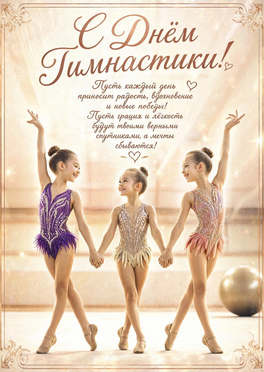 открытка с Днем Гимнастики-18