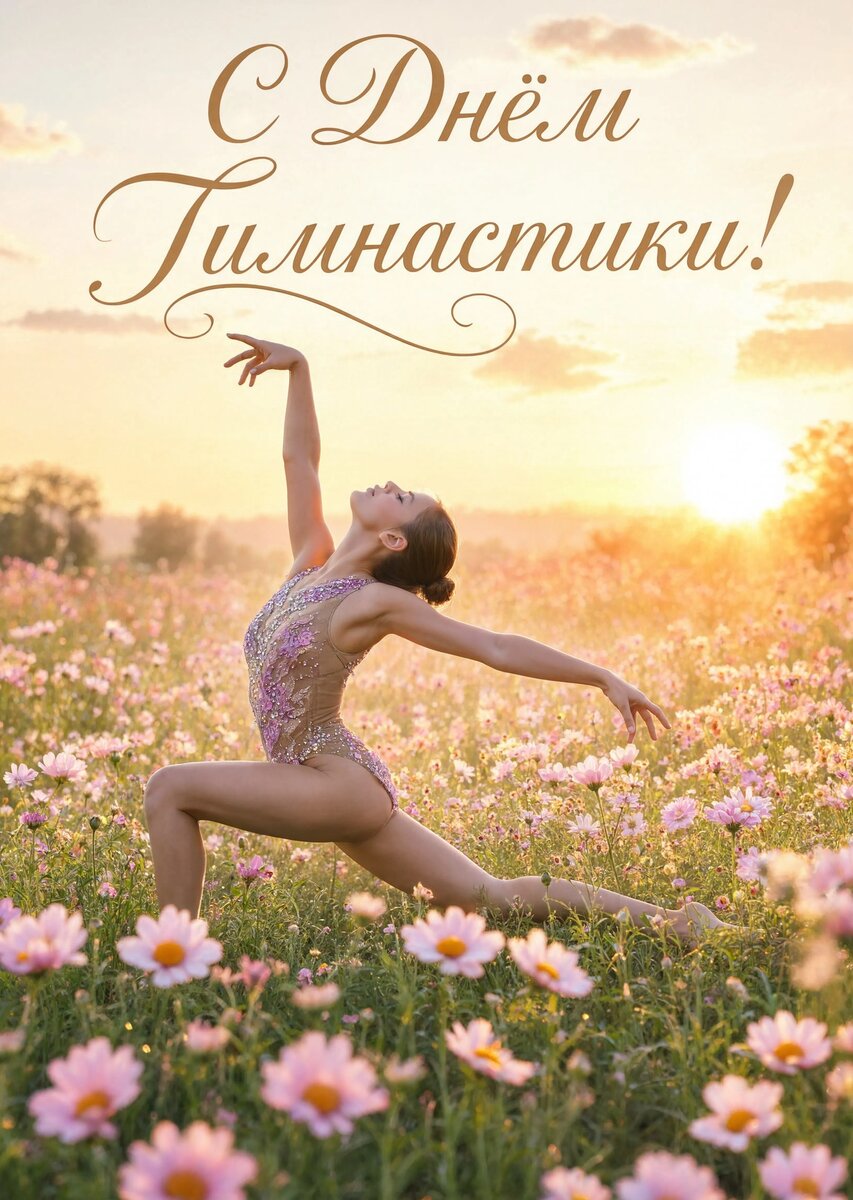 открытка с Днем Гимнастики-19