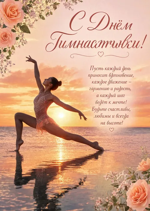 открытка с Днем Гимнастики-23
