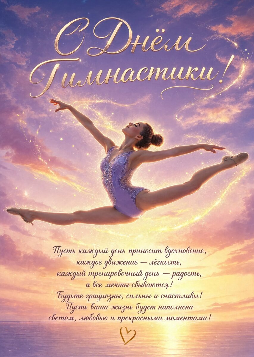 открытка с Днем Гимнастики-25
