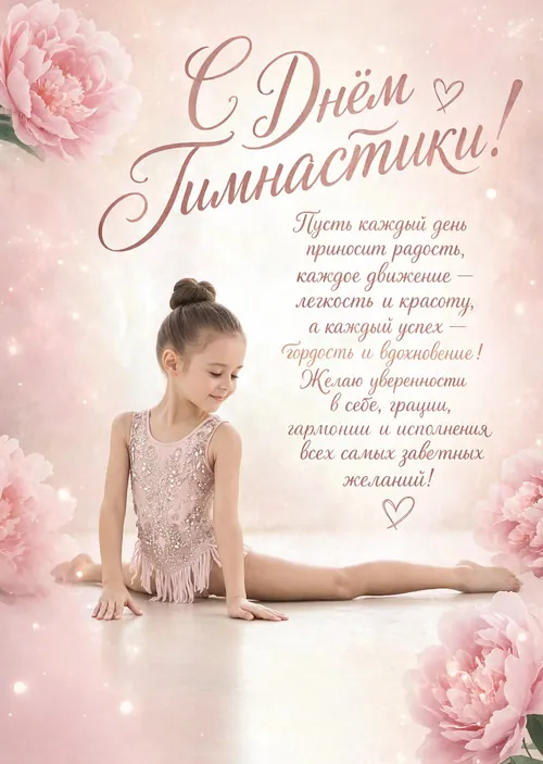 открытка с Днем Гимнастики-8
