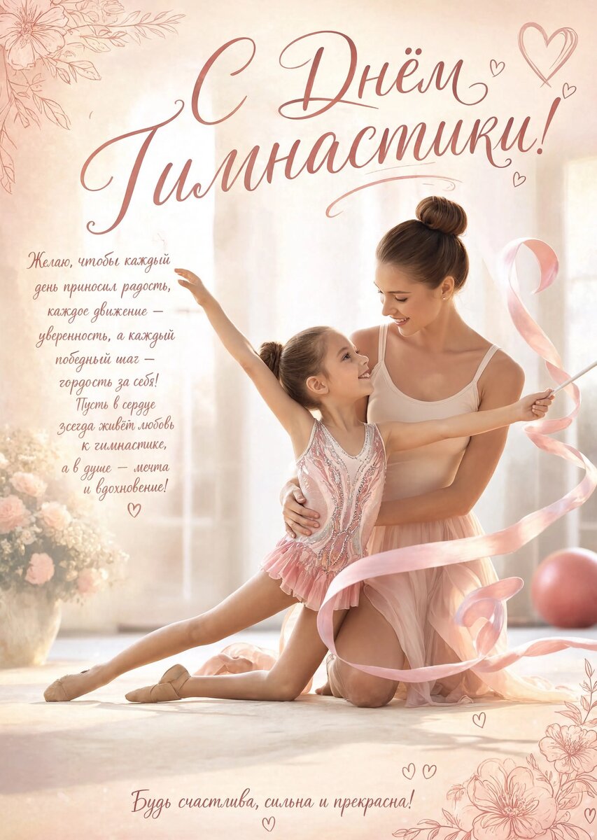 открытка с Днем Гимнастики-9